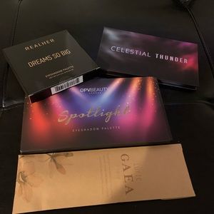 Palettes and brushes